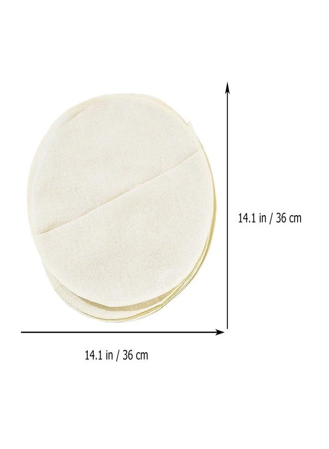 TOPPERFUN 20Pcs Round Kitchen Steamer Cloths Non Stick Steamer Mats for Cooking Gauze Pads for Steaming Vegetables Dim Sum and Fruits Easy to Use for Home - Image 5